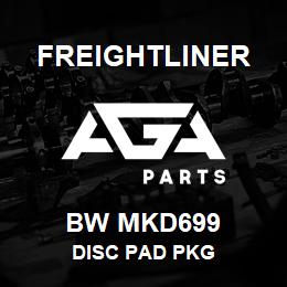 BW MKD699 Freightliner DISC PAD PKG | AGA Parts