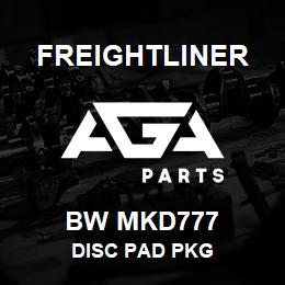 BW MKD777 Freightliner DISC PAD PKG | AGA Parts