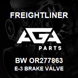 BW OR277863 Freightliner E-3 BRAKE VALVE | AGA Parts