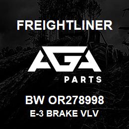 BW OR278998 Freightliner E-3 BRAKE VLV | AGA Parts