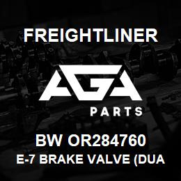 BW OR284760 Freightliner E-7 BRAKE VALVE (DUAL) | AGA Parts