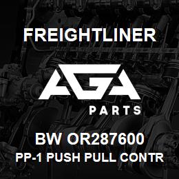 BW OR287600 Freightliner PP-1 PUSH PULL CONTROL VALVE | AGA Parts