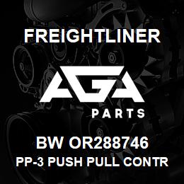 BW OR288746 Freightliner PP-3 PUSH PULL CONTROL VALVE | AGA Parts