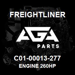 C01-00013-277 Freightliner ENGINE 260HP | AGA Parts