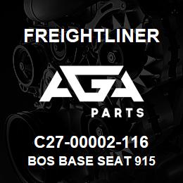 C27-00002-116 Freightliner BOS BASE SEAT 915 | AGA Parts