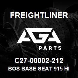 C27-00002-212 Freightliner BOS BASE SEAT 915 HI | AGA Parts