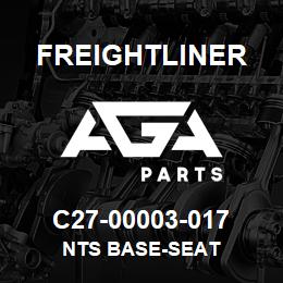 C27-00003-017 Freightliner NTS BASE-SEAT | AGA Parts