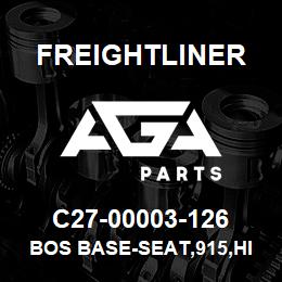 C27-00003-126 Freightliner BOS BASE-SEAT,915,HI | AGA Parts