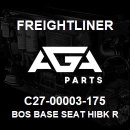 C27-00003-175 Freightliner BOS BASE SEAT HIBK R | AGA Parts