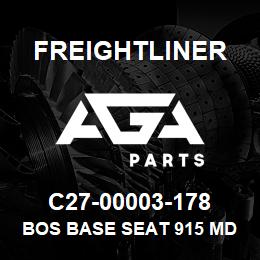 C27-00003-178 Freightliner BOS BASE SEAT 915 MD | AGA Parts