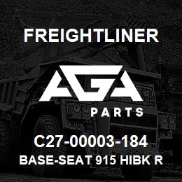 C27-00003-184 Freightliner BASE-SEAT 915 HIBK R | AGA Parts