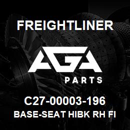 C27-00003-196 Freightliner BASE-SEAT HIBK RH FI | AGA Parts