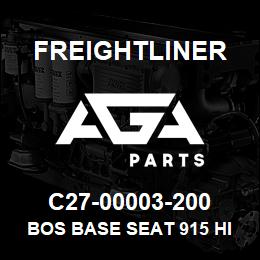 C27-00003-200 Freightliner BOS BASE SEAT 915 HI | AGA Parts