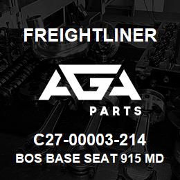 C27-00003-214 Freightliner BOS BASE SEAT 915 MD | AGA Parts