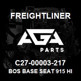 C27-00003-217 Freightliner BOS BASE SEAT 915 HI | AGA Parts