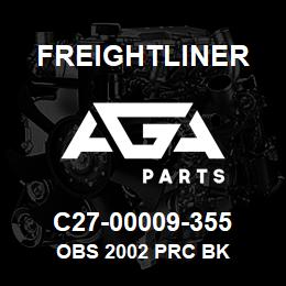 C27-00009-355 Freightliner OBS 2002 PRC BK | AGA Parts