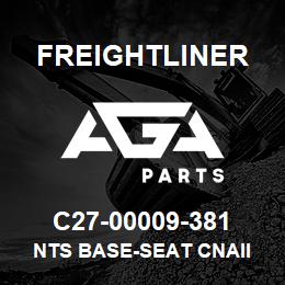 C27-00009-381 Freightliner NTS BASE-SEAT CNAII | AGA Parts