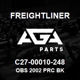 C27-00010-248 Freightliner OBS 2002 PRC BK | AGA Parts