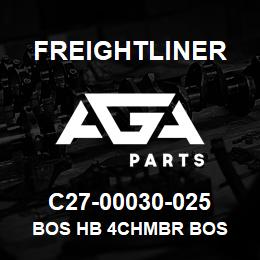 C27-00030-025 Freightliner BOS HB 4CHMBR BOS | AGA Parts