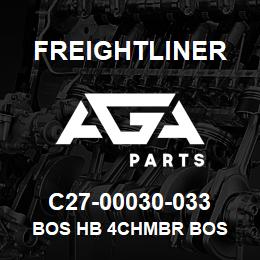 C27-00030-033 Freightliner BOS HB 4CHMBR BOS | AGA Parts