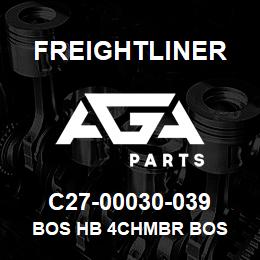 C27-00030-039 Freightliner BOS HB 4CHMBR BOS | AGA Parts