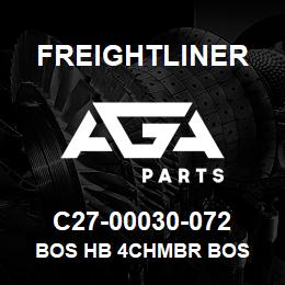 C27-00030-072 Freightliner BOS HB 4CHMBR BOS | AGA Parts