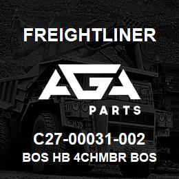 C27-00031-002 Freightliner BOS HB 4CHMBR BOS | AGA Parts