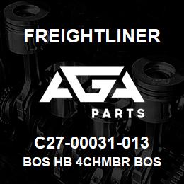 C27-00031-013 Freightliner BOS HB 4CHMBR BOS | AGA Parts