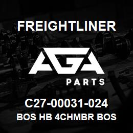 C27-00031-024 Freightliner BOS HB 4CHMBR BOS | AGA Parts