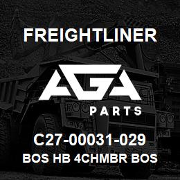 C27-00031-029 Freightliner BOS HB 4CHMBR BOS | AGA Parts