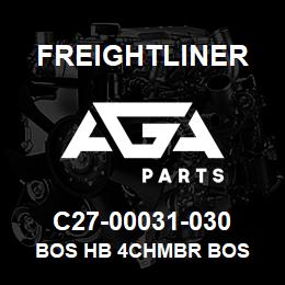 C27-00031-030 Freightliner BOS HB 4CHMBR BOS | AGA Parts