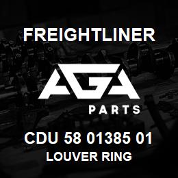 CDU 58 01385 01 Freightliner LOUVER RING | AGA Parts