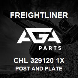 CHL 329120 1X Freightliner POST AND PLATE | AGA Parts