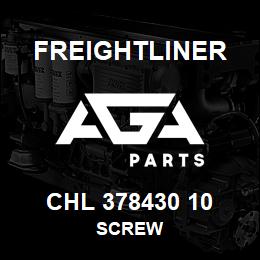 CHL 378430 10 Freightliner SCREW | AGA Parts