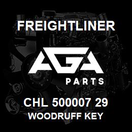 CHL 500007 29 Freightliner WOODRUFF KEY | AGA Parts