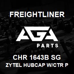 CHR 1643B SG Freightliner ZYTEL HUBCAP W/CTR PLUG, 100 CT | AGA Parts