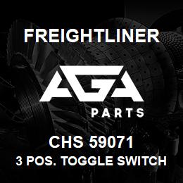 CHS 59071 Freightliner 3 POS. TOGGLE SWITCH | AGA Parts