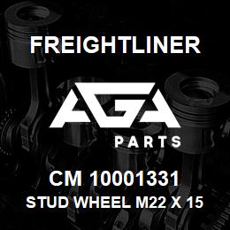 CM 10001331 Freightliner STUD WHEEL M22 X 15 | AGA Parts