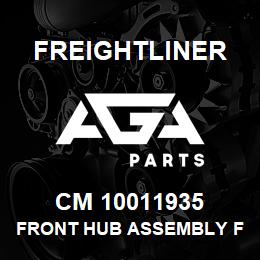 CM 10011935 Freightliner FRONT HUB ASSEMBLY FOR BENDIX DISC IRON | AGA Parts