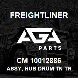 CM 10012886 Freightliner ASSY, HUB DRUM TN TRLR HP10 ABS | AGA Parts