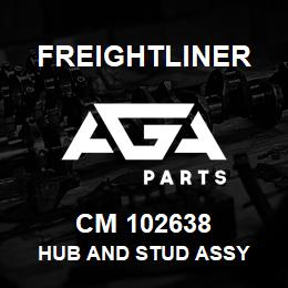 CM 102638 Freightliner HUB AND STUD ASSY | AGA Parts