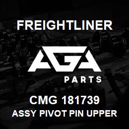 CMG 181739 Freightliner ASSY PIVOT PIN UPPER, LEFT BARE | AGA Parts