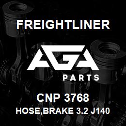 CNP 3768 Freightliner HOSE,BRAKE 3.2 J140 | AGA Parts