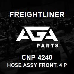 CNP 4240 Freightliner HOSE ASSY FRONT, 4 PI | AGA Parts