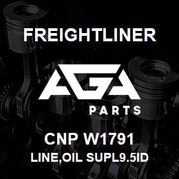 CNP W1791 Freightliner LINE,OIL SUPL9.5ID | AGA Parts