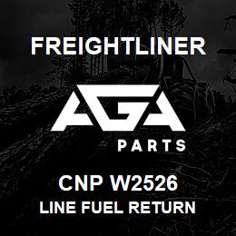 CNP W2526 Freightliner LINE FUEL RETURN | AGA Parts