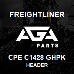 CPE C1428 GHPK Freightliner HEADER | AGA Parts