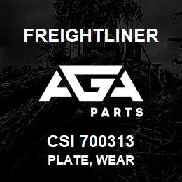 CSI 700313 Freightliner PLATE, WEAR | AGA Parts