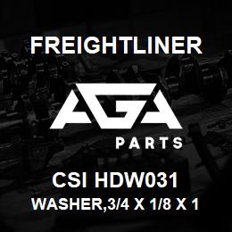 CSI HDW031 Freightliner WASHER,3/4 X 1/8 X 1 | AGA Parts