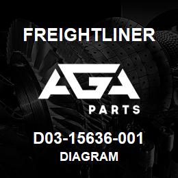 D03-15636-001 Freightliner DIAGRAM | AGA Parts